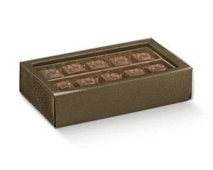 Barna, zöld, bordó díszdobozok